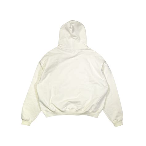 Cozy Up in Style with Cream Blank Hoodie: Shop Now!